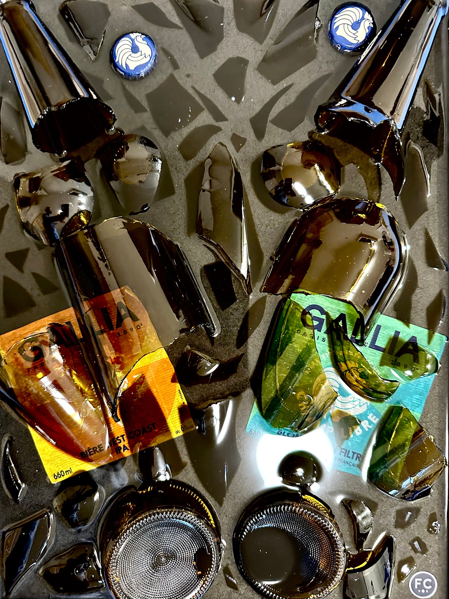 Gallia Edition - duo de bière française